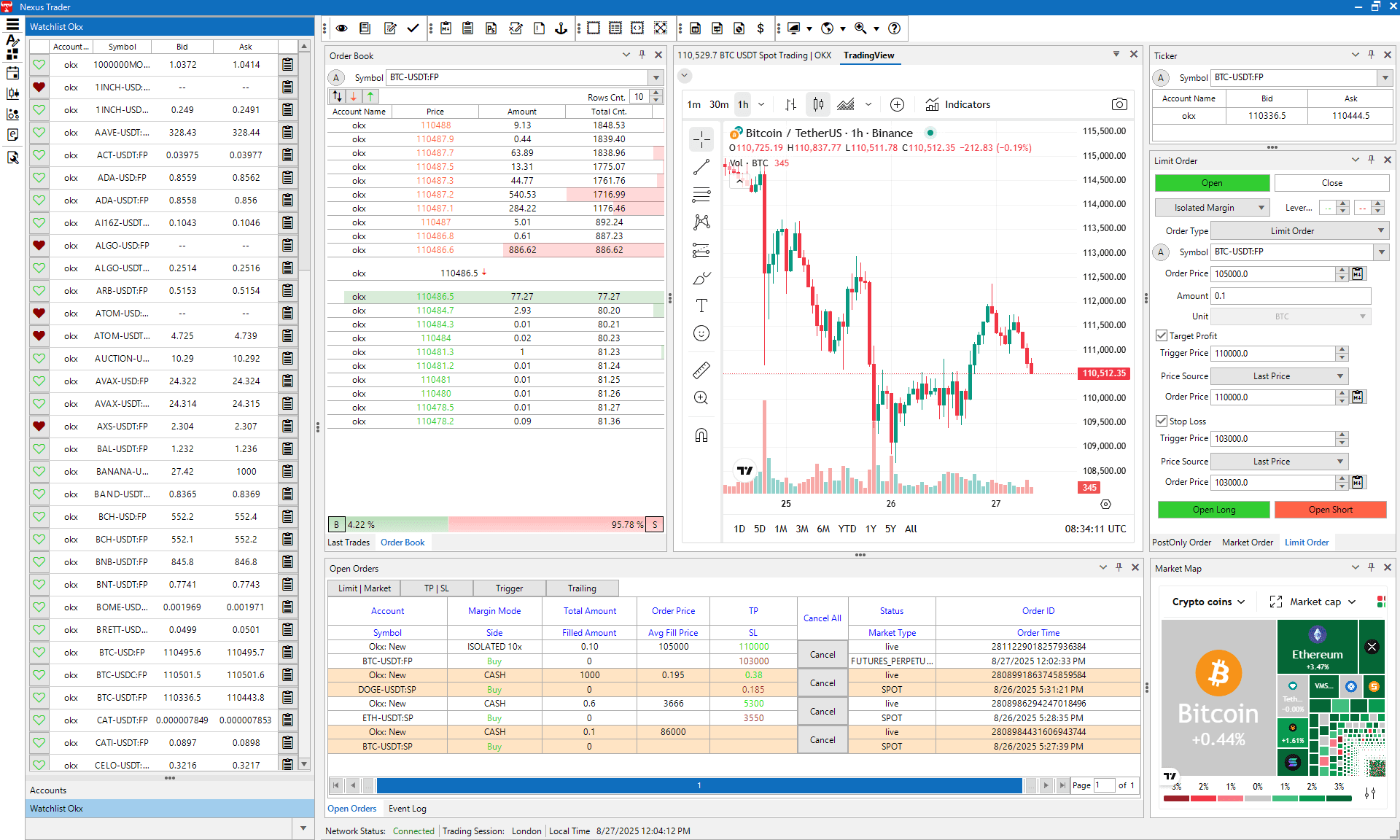 NexusTrader Desktop App